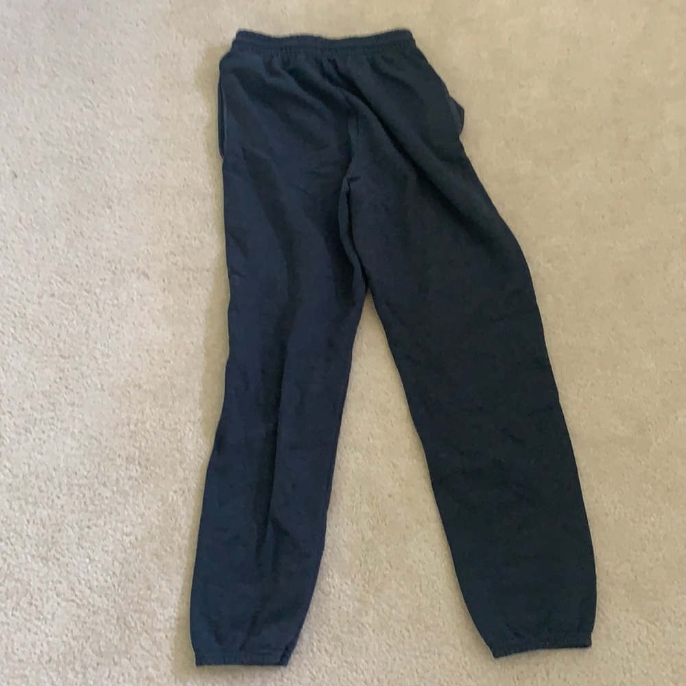 dark gray sweatpants